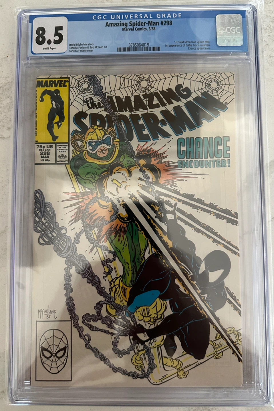 Amazing Spider-Man #298 CGC 8.5 Marvel Comics 3/88