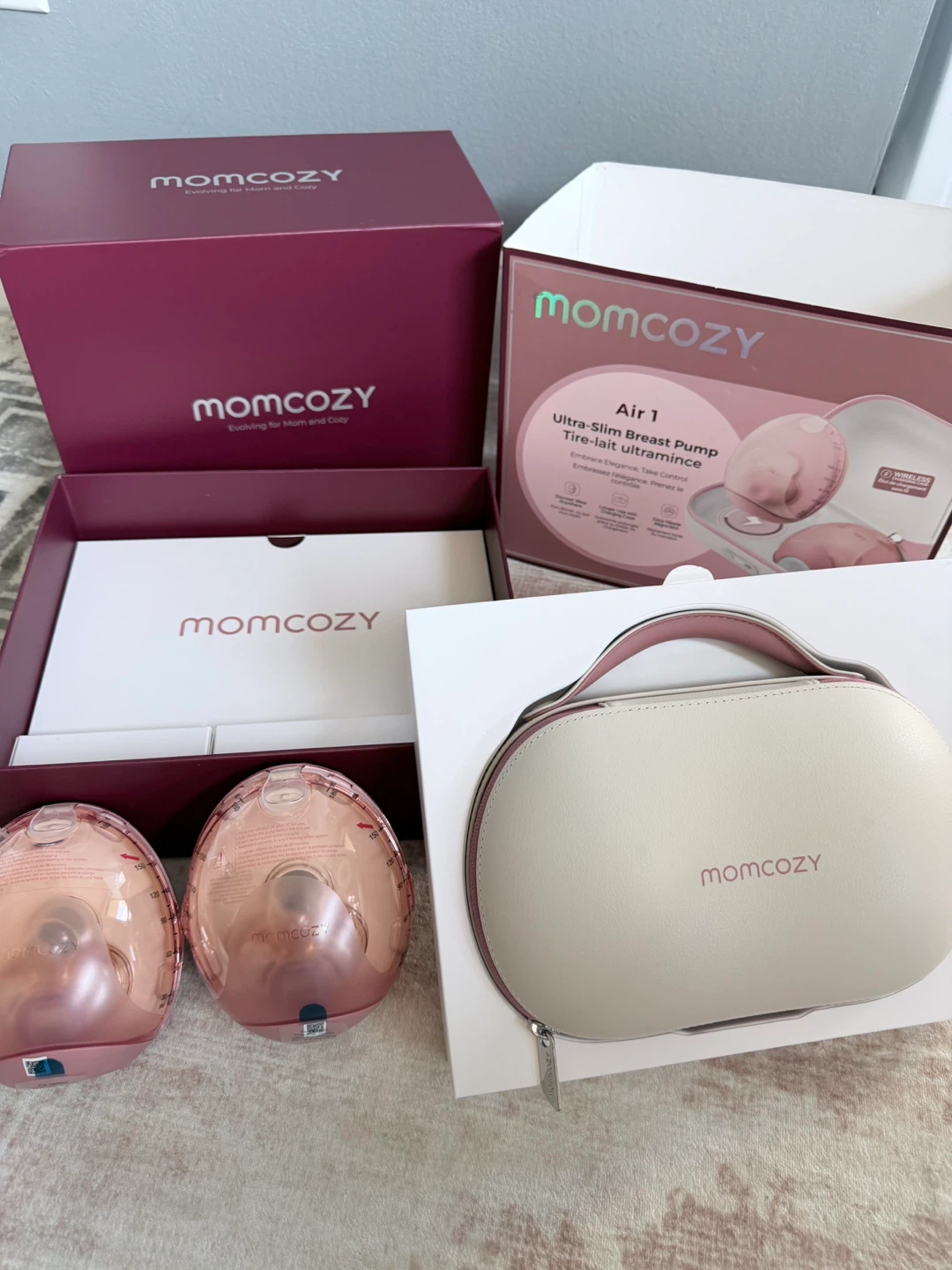 Momcozy Air 1 Ultra-Slim Breast Pump New