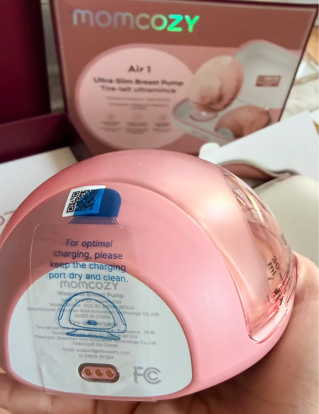 Momcozy Air 1 Ultra-Slim Breast Pump New - photo 3