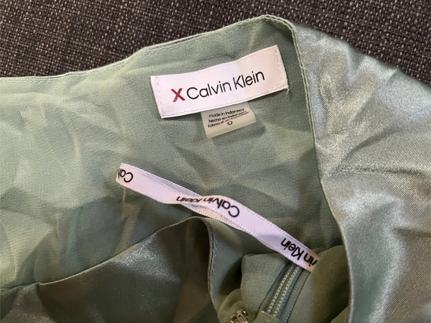 Calvin Klein Satin Skirt