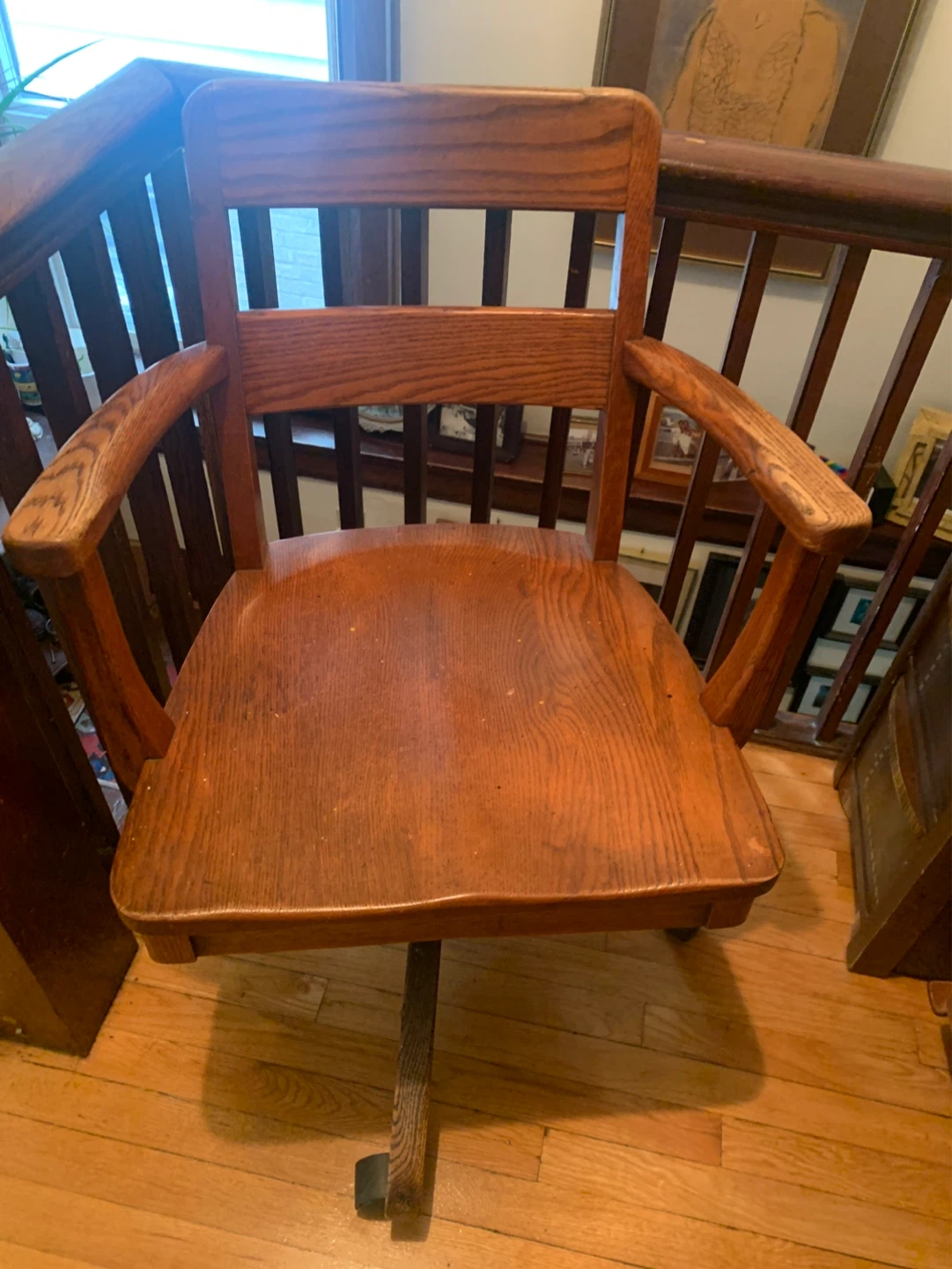 Wooden Office Chair - photo 2