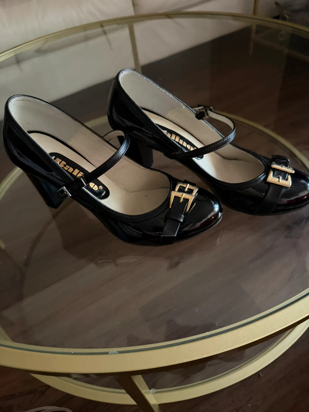 Ballerina Black Patent Mary Jane Heels - photo 3