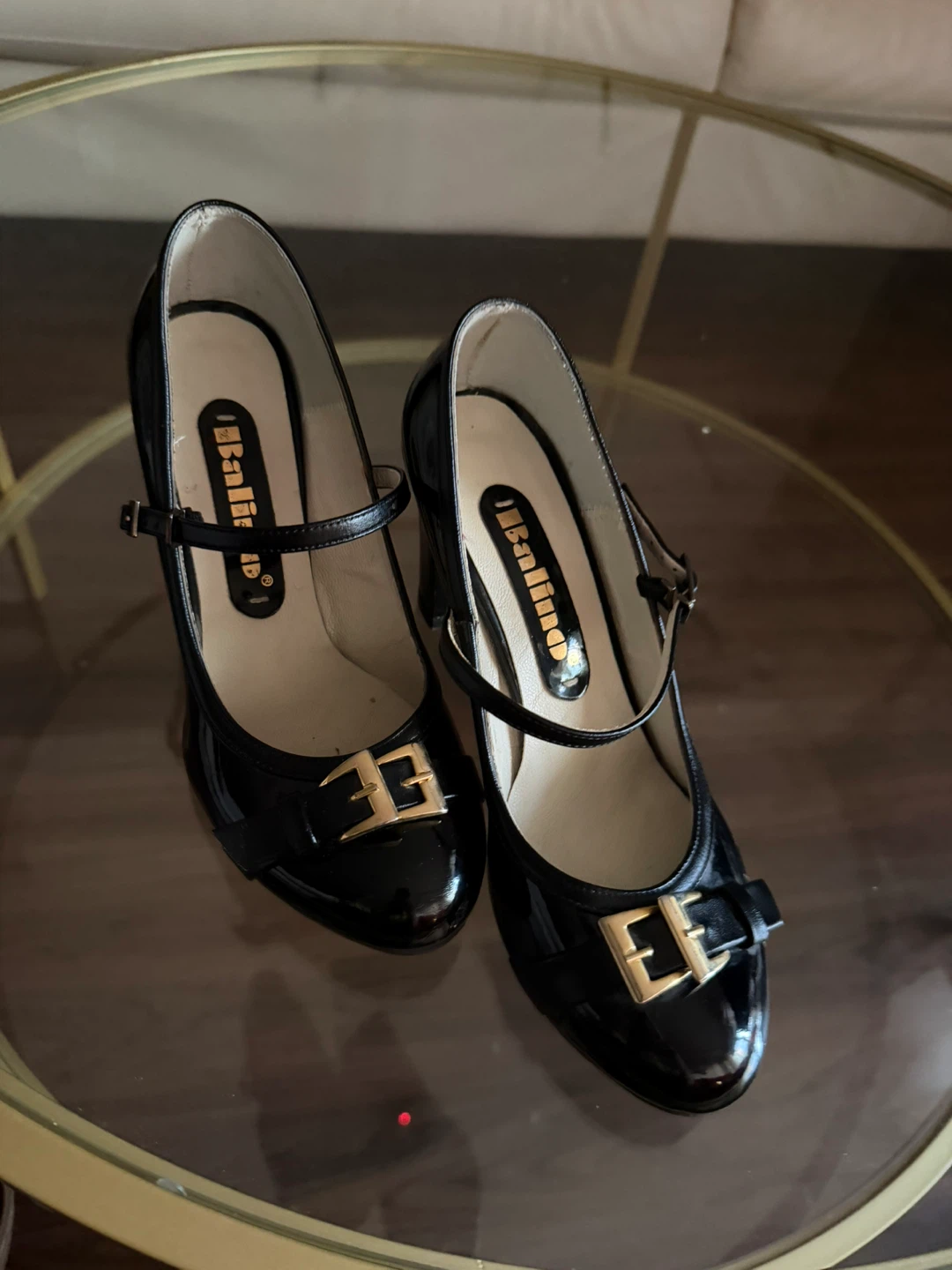 Ballerina Black Patent Mary Jane Heels - photo 2