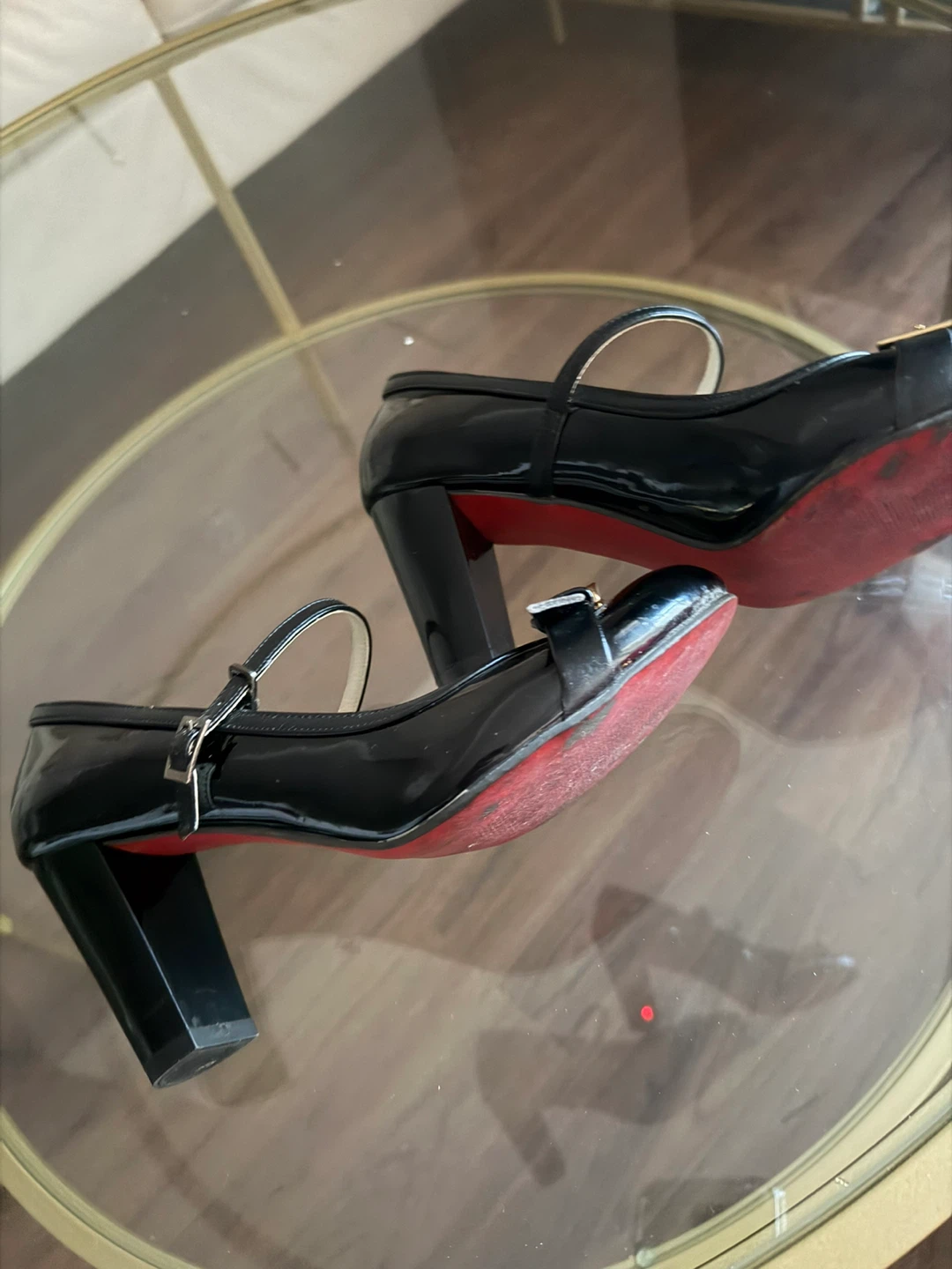Ballerina Black Patent Mary Jane Heels