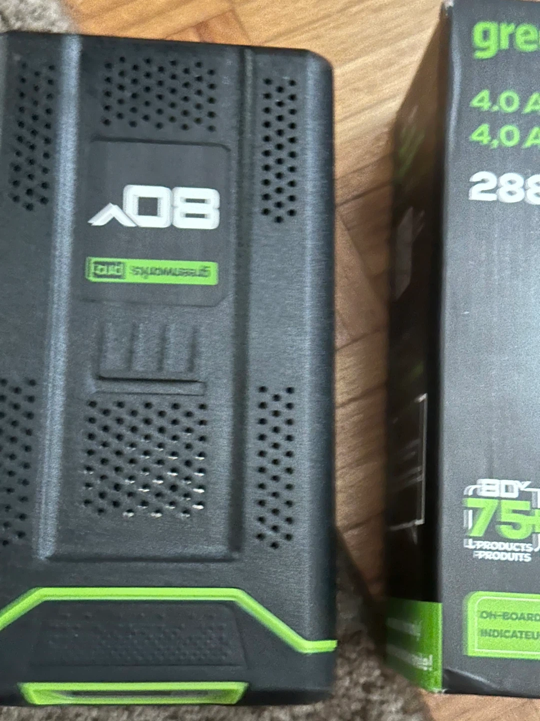 Greenworks 80V 4.0 Ah Battery - photo 3