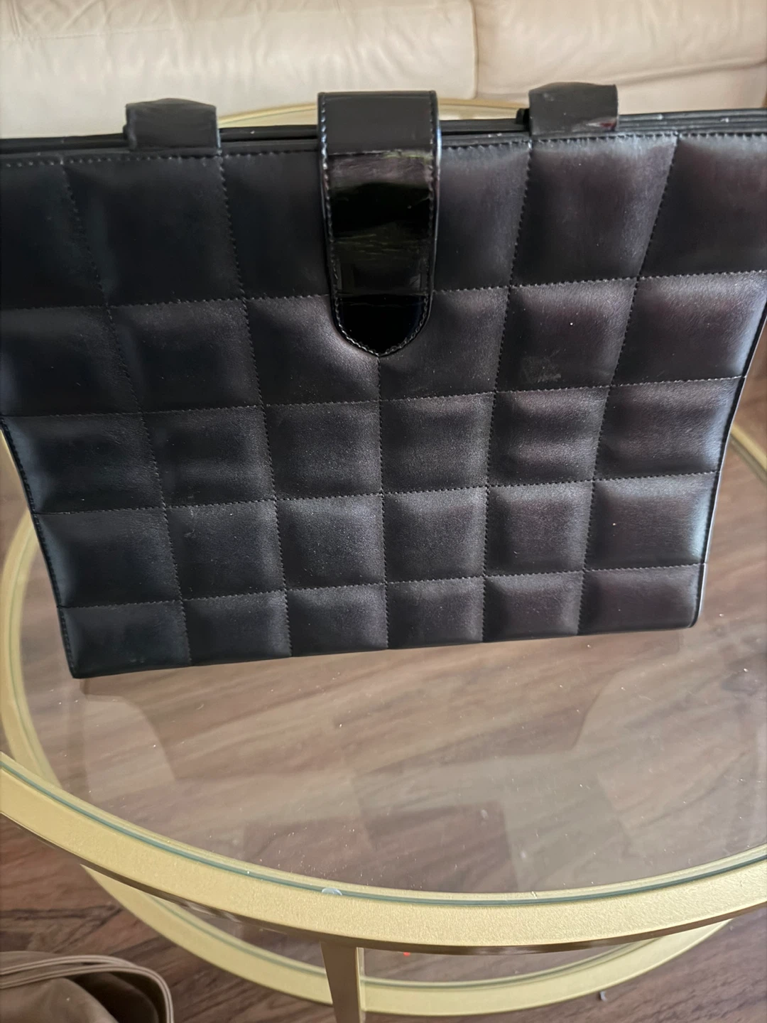 Black Quilted Handbag - photo 3