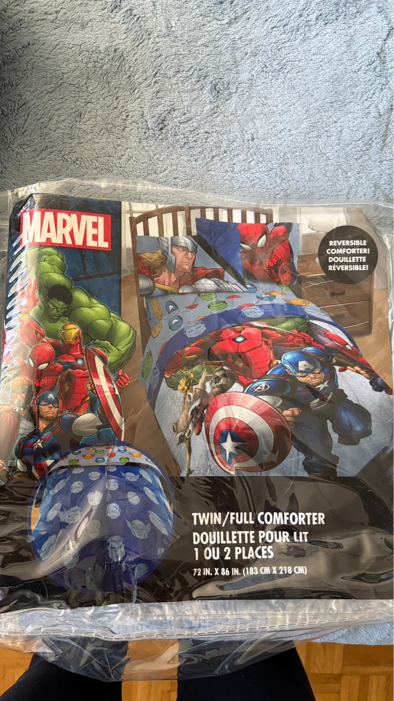 Marvel Avengers Twin/Full Comforter - photo 2