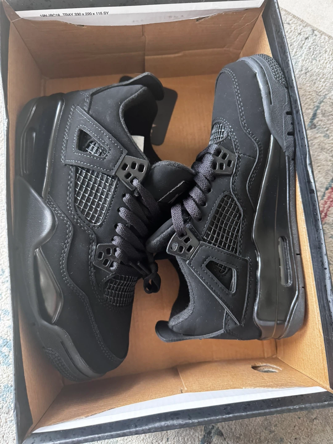 Air Jordan 4 Retro 'Black Cat' Shoes - photo 2