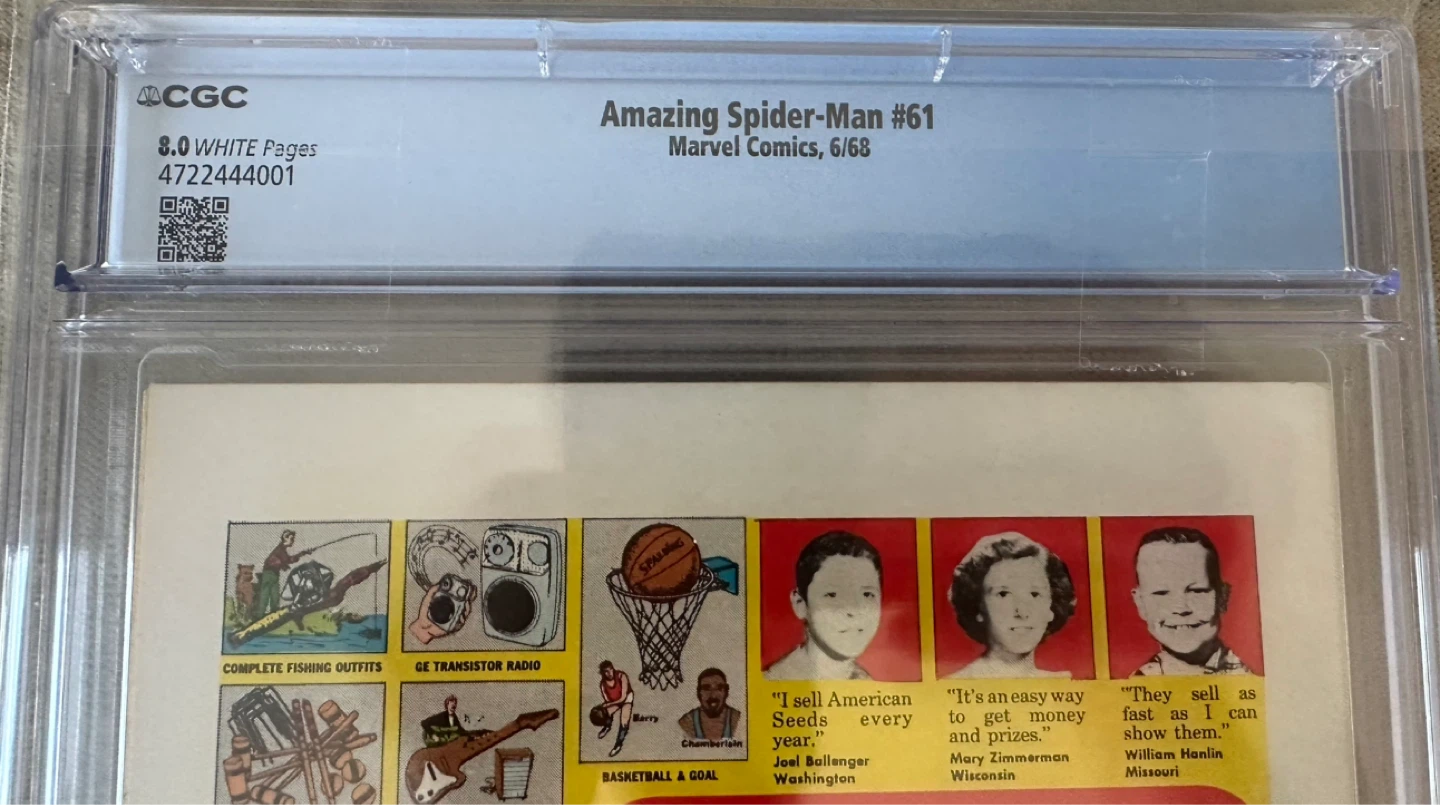 Amazing Spider-Man #61 CGC Graded Comic Book - photo 4
