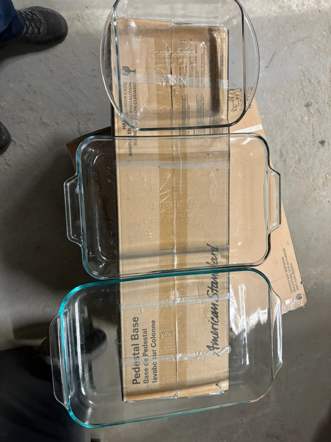 Anchor Hocking Glass Baking Dish Set