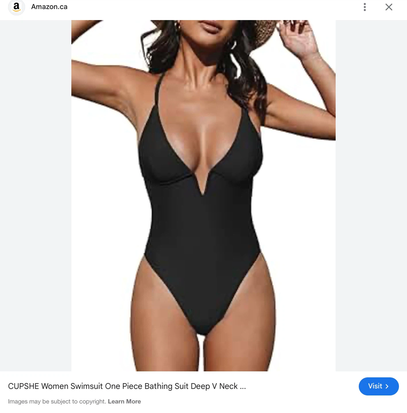 NWT Women's Black One Piece swim suit L - photo 2