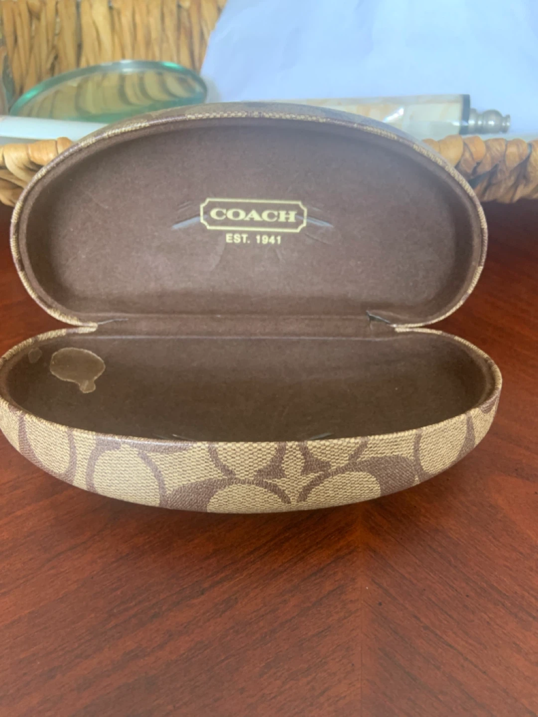 Coach Monogrammed Eyeglass Case - photo 3