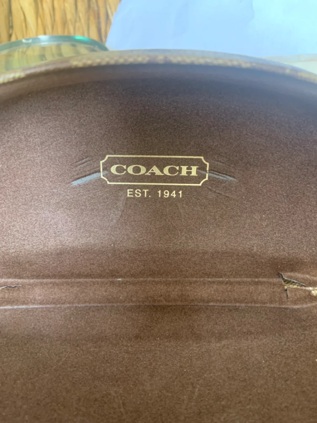 Coach Monogrammed Eyeglass Case - photo 5
