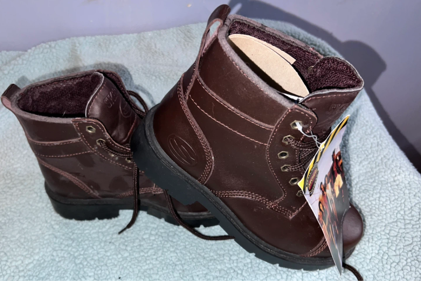 Brown Skechers Work Boots