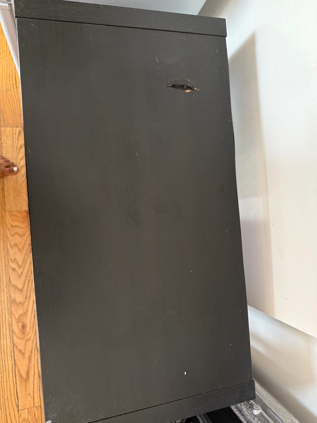 Black 4-Cube Storage Shelf - photo 2