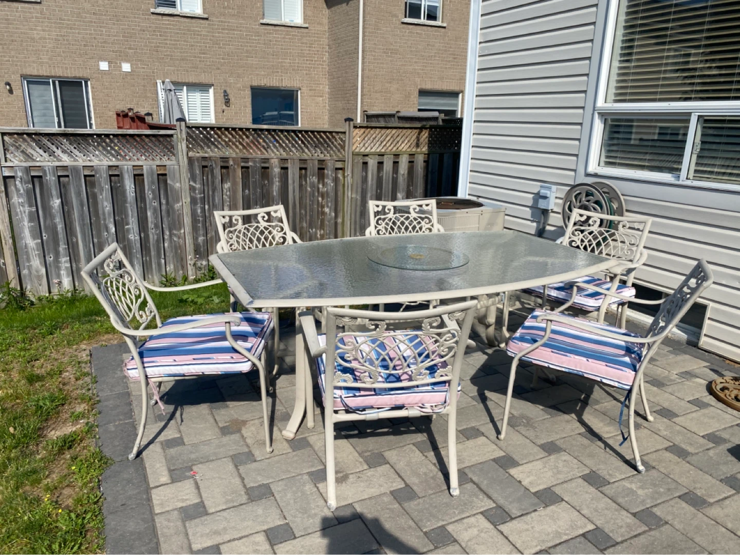 Patio Dining Set with 6 Chairs - photo 2