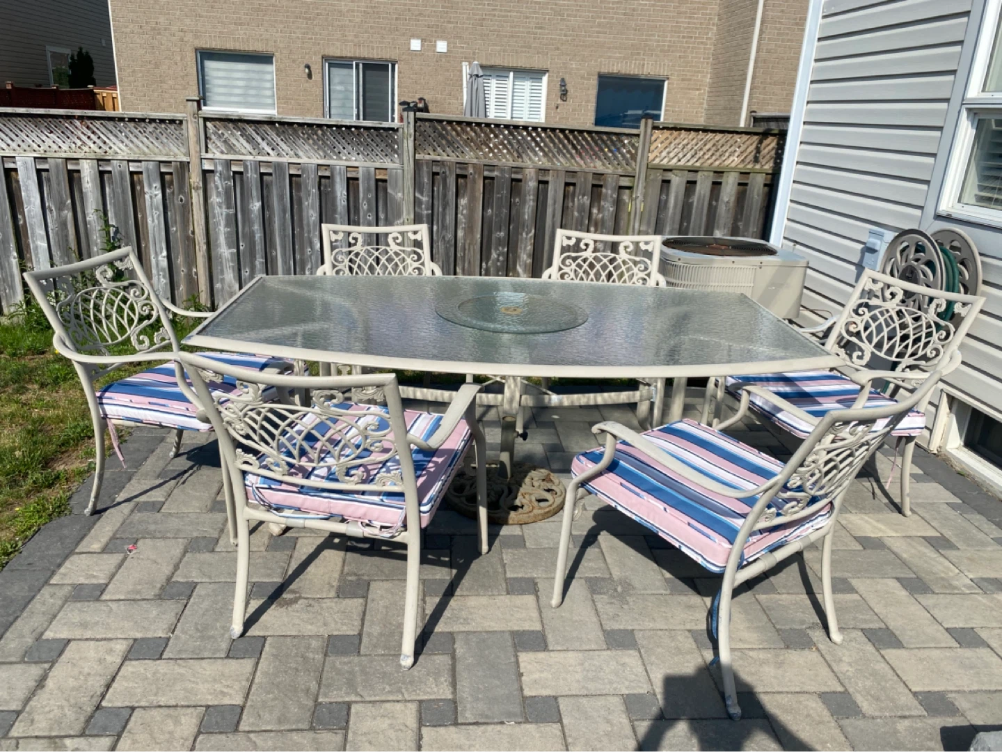 Patio Dining Set with 6 Chairs - photo 4
