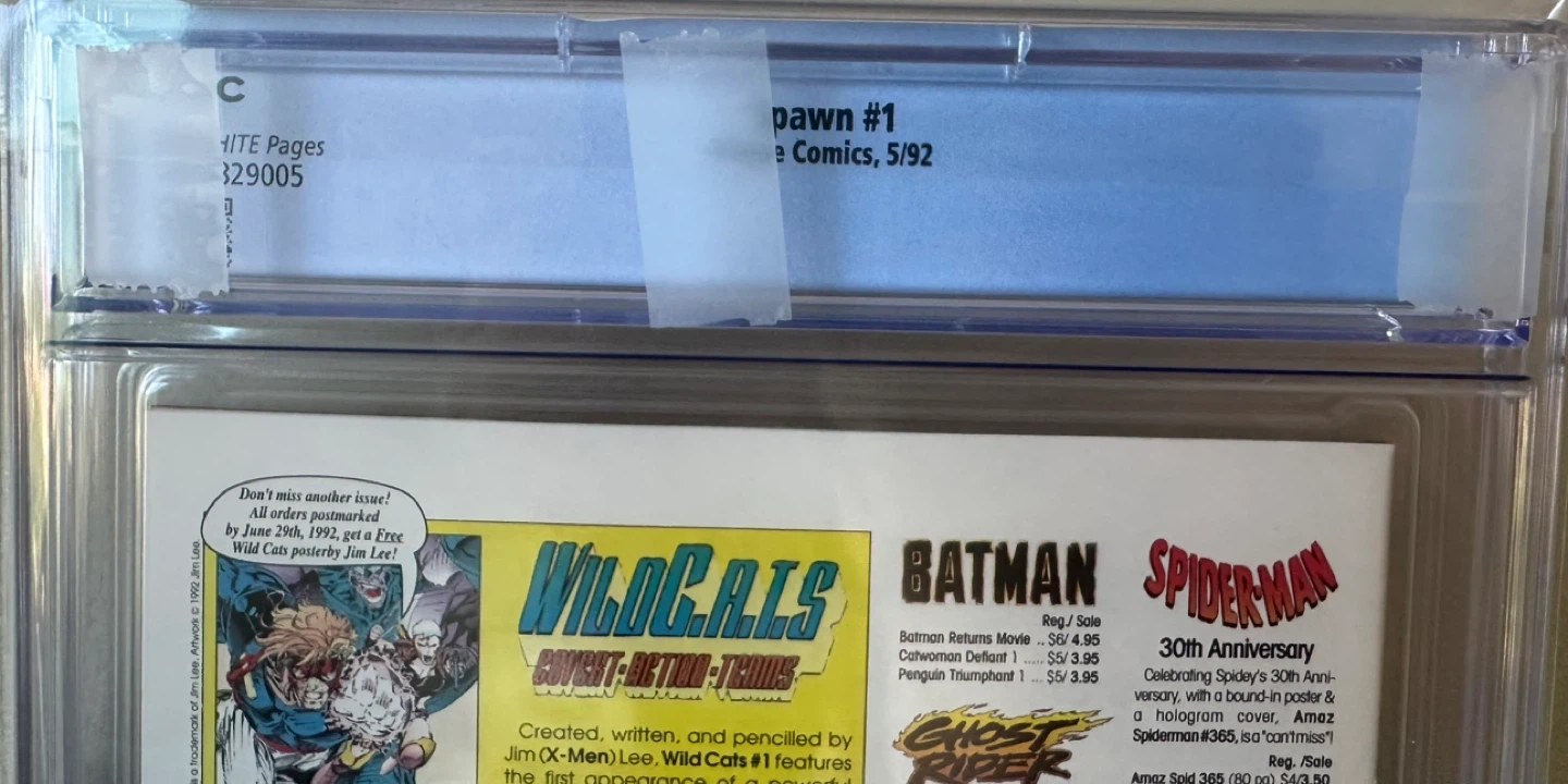 CGC Graded Spawn #1 Comic Book - Image Comics - photo 4