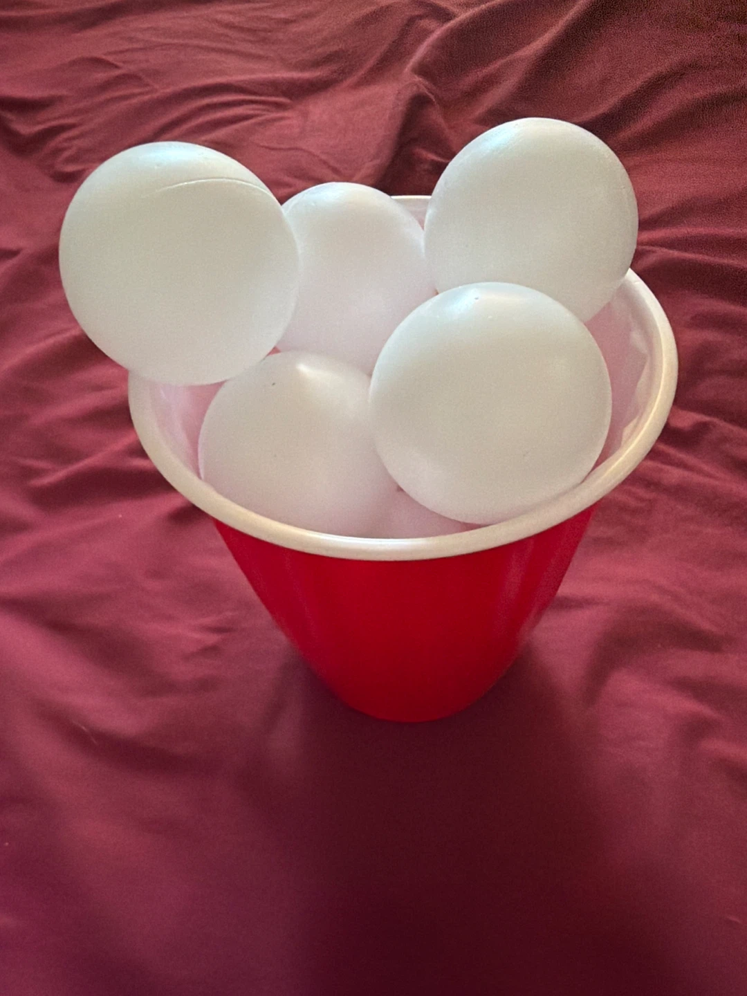 11 ping pong / beer pong balls