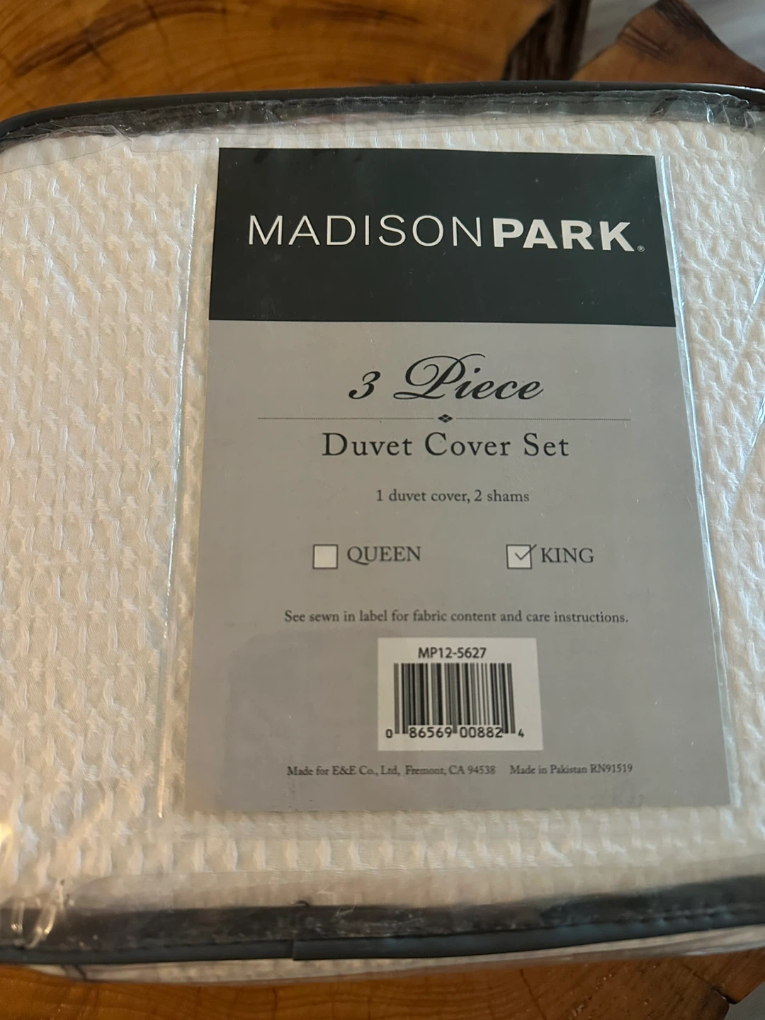 Madison Park 3 Piece Duvet Cover Set - King