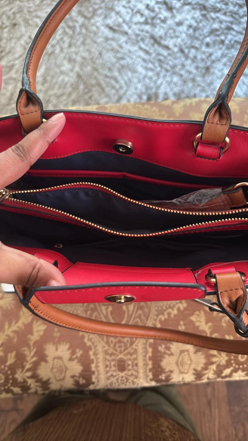 ALDO Striped Tote Bag with Crossbody Strap - photo 4
