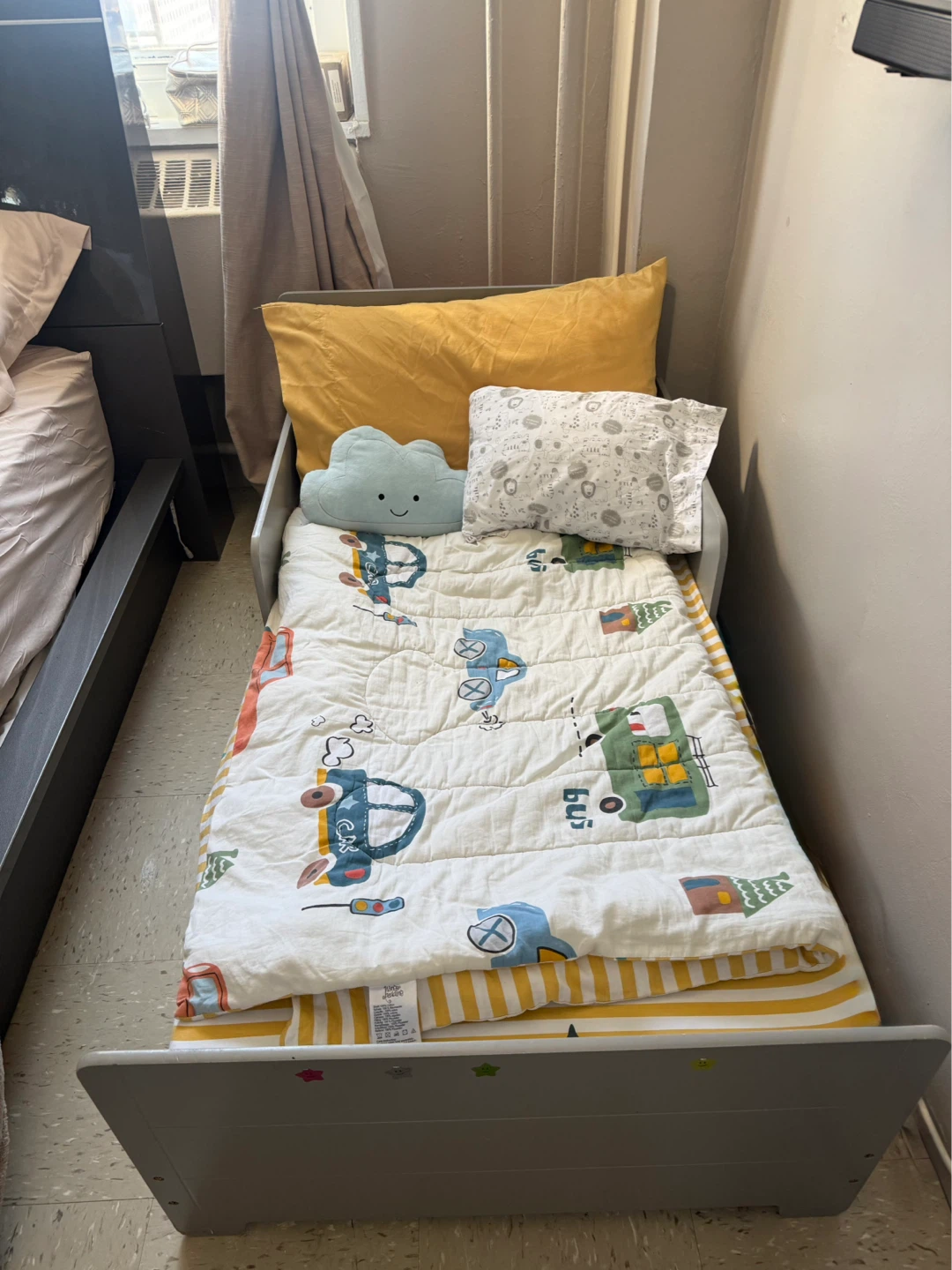 Grey Toddler Bed
