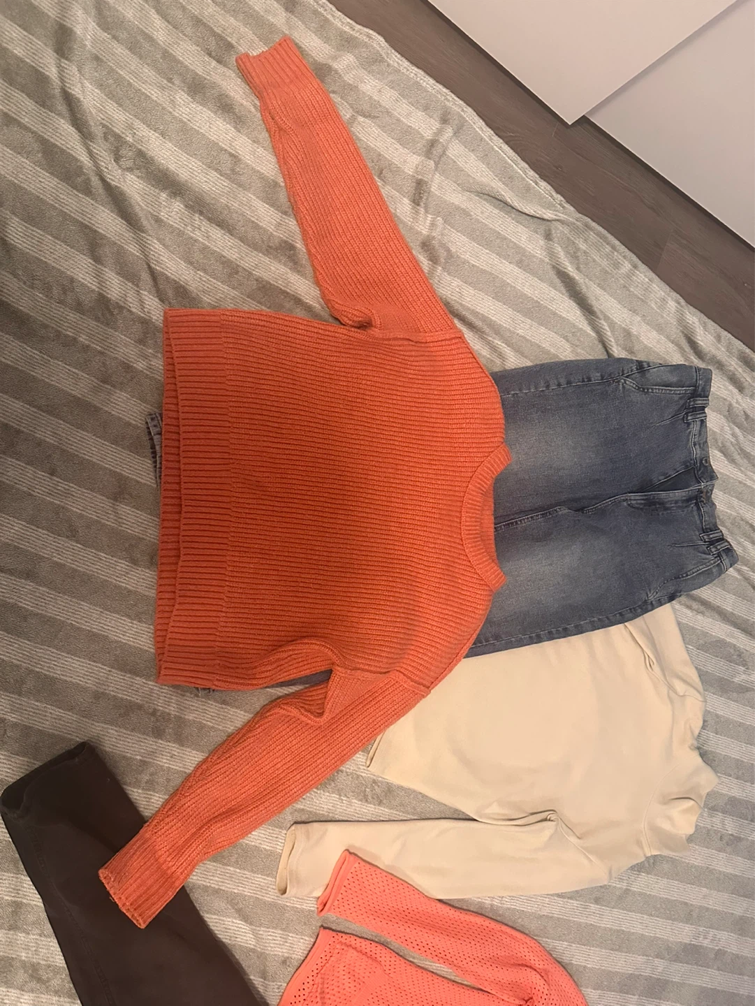 Coral Perforated Cardigan - photo 4