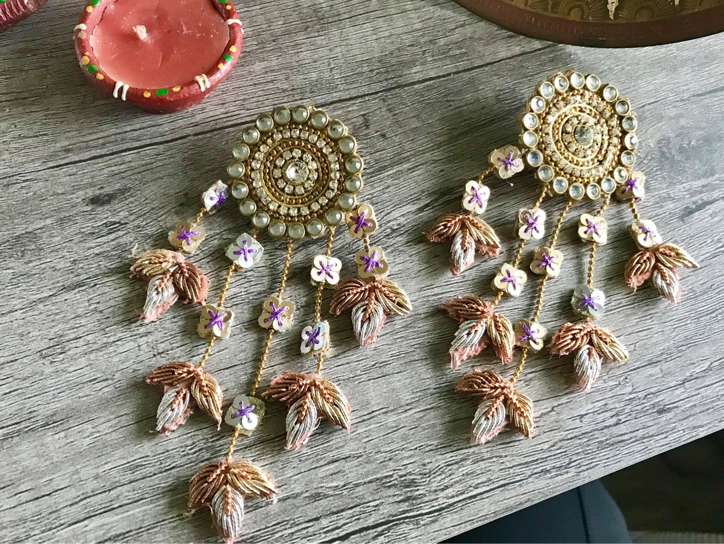 Handmade earrings new - photo 3