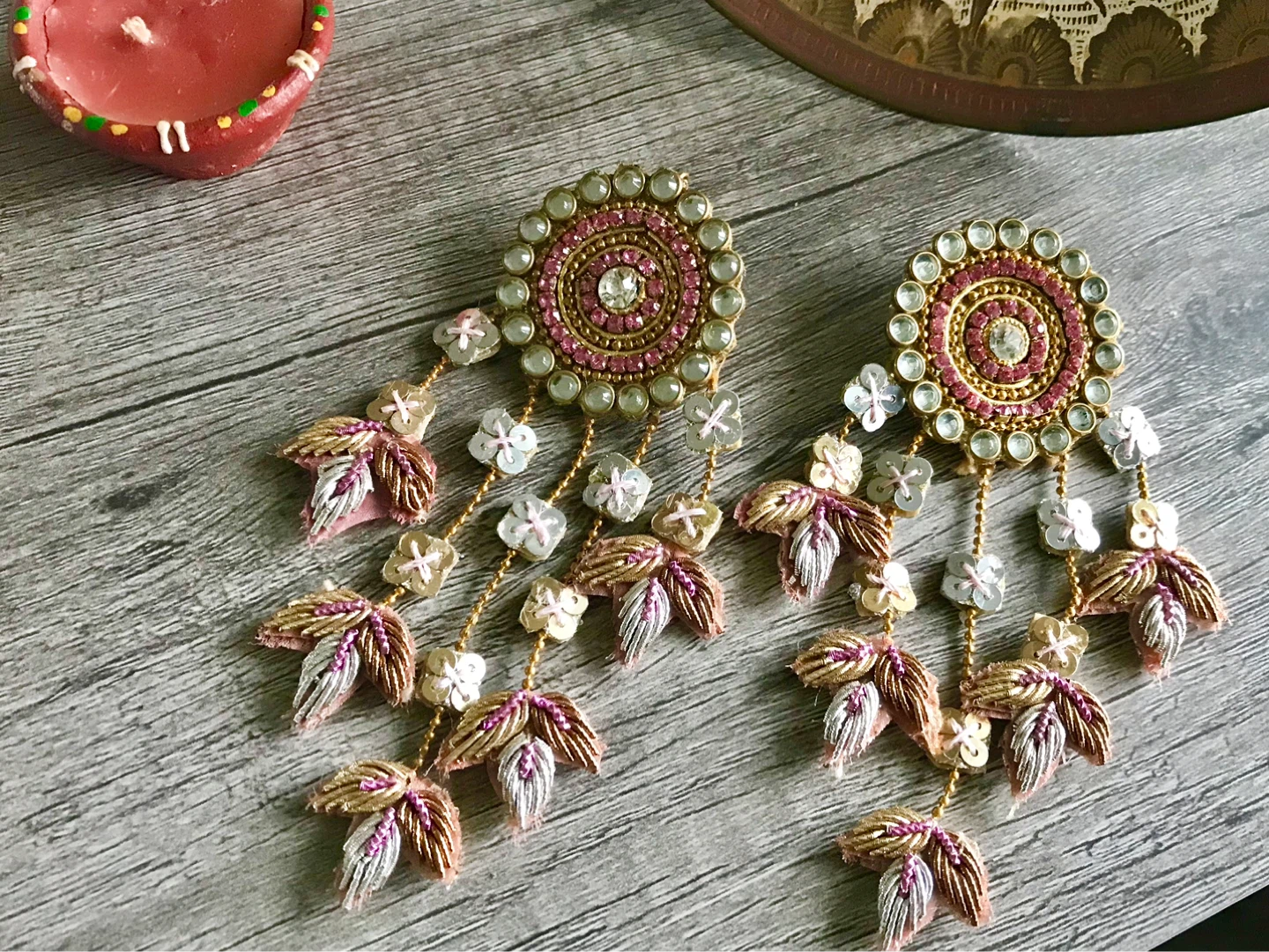 Handmade earrings new - photo 2