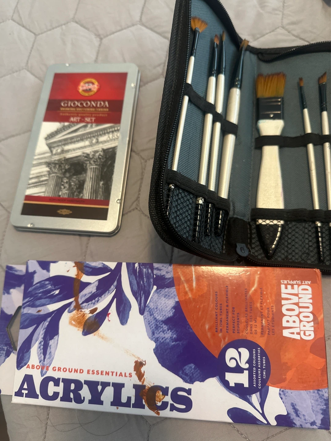 Gioconda Art Set with Above Ground Acrylics