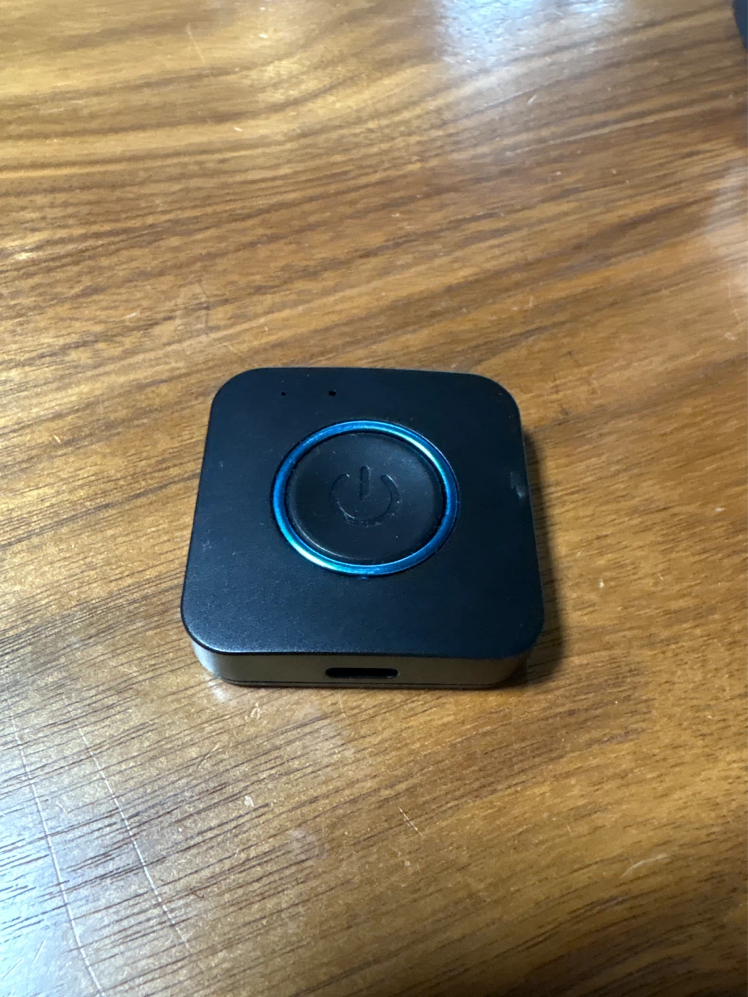 Black Bluetooth Audio Receiver - stream to wireless headphones!