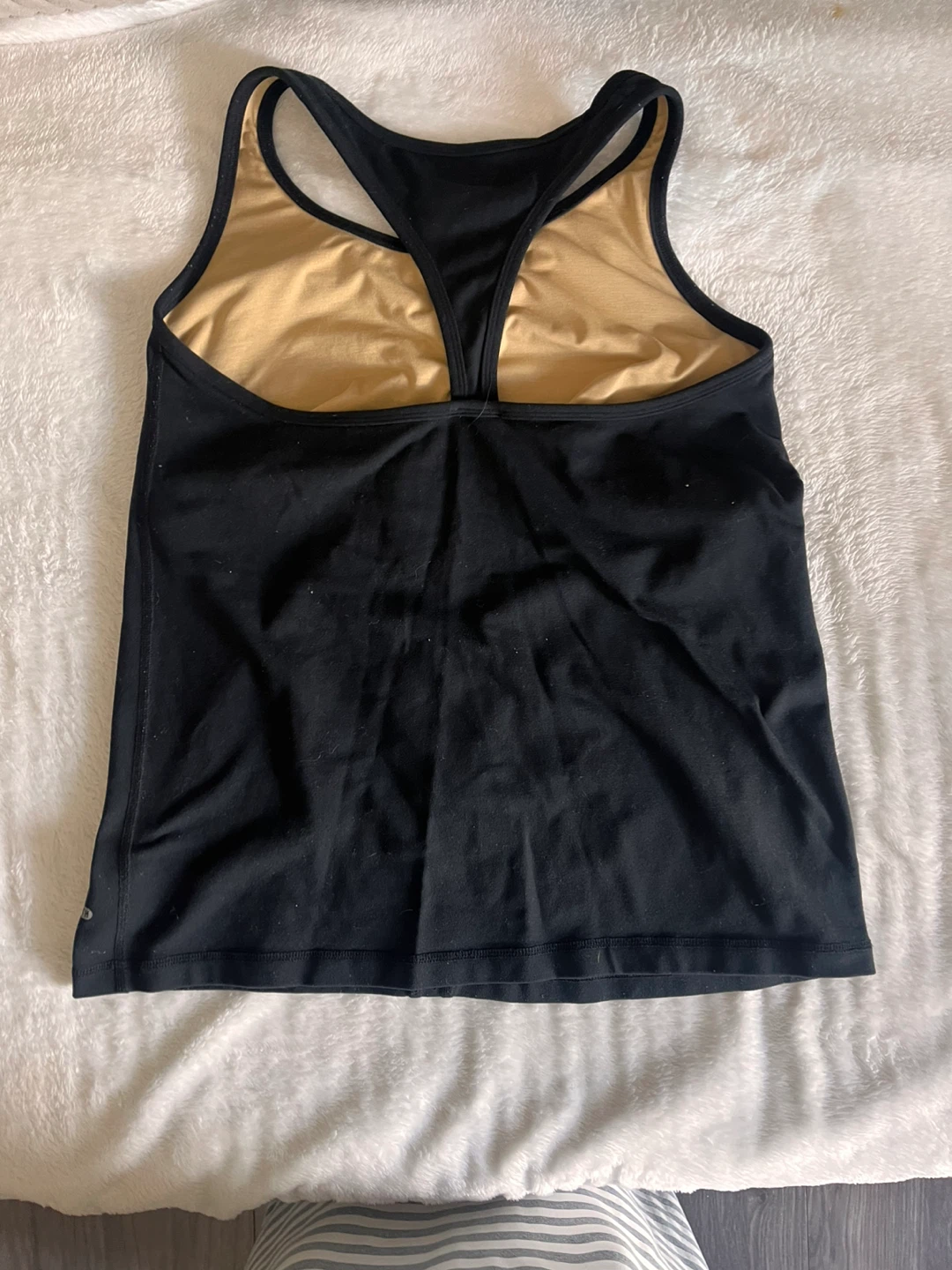 Black Racerback Medium Tank Top - photo 2