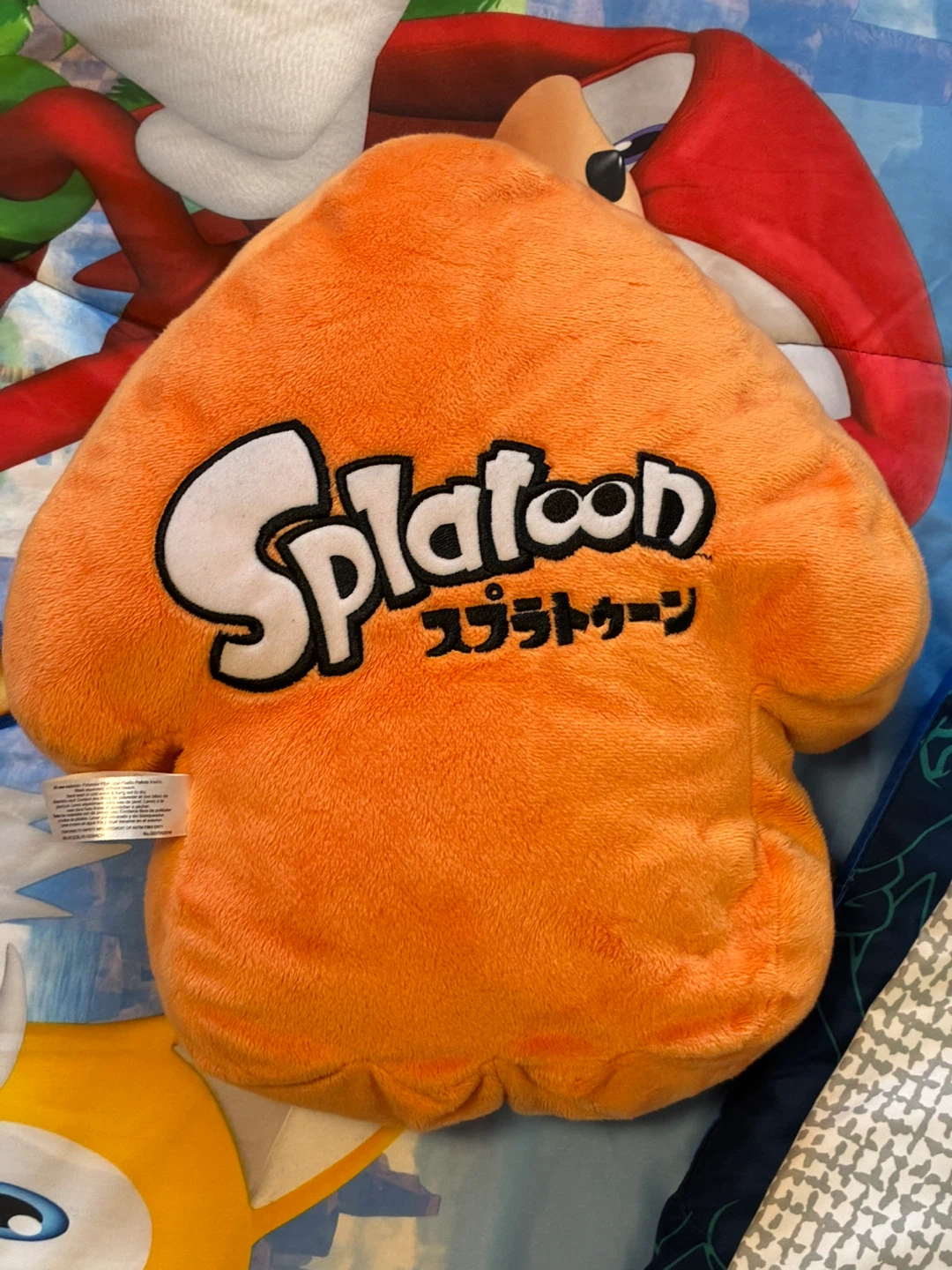 Splatoon Orange Inkling Pillow - photo 2