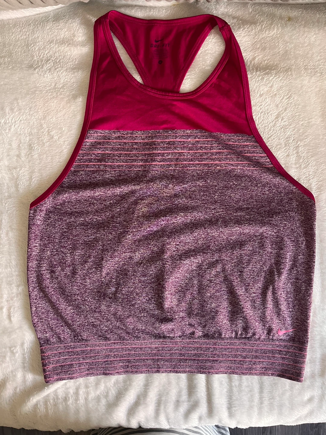Nike Dri-Fit Women's Racerback Tank Top Purple/Pink