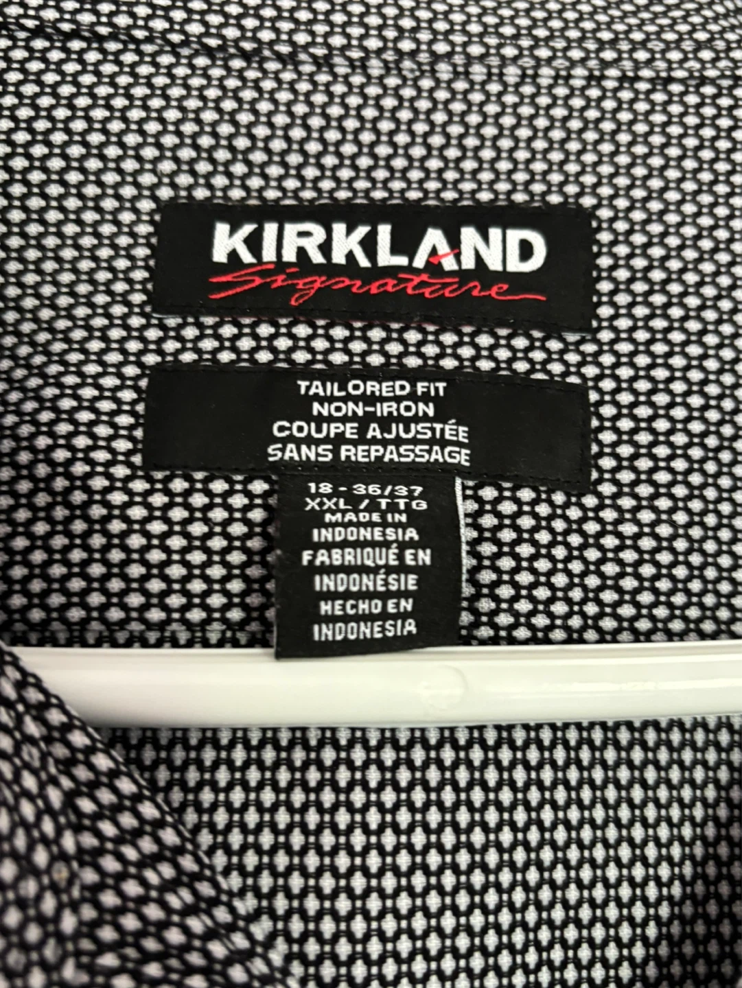Kirkland Signature Tailored Fit Non-Iron Dress Shirt XXL - photo 3