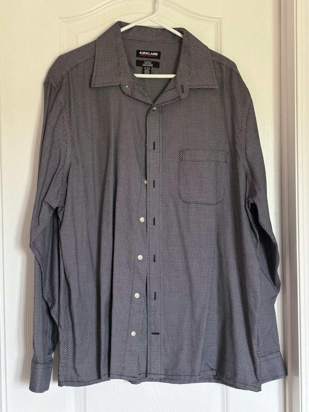 Kirkland Signature Tailored Fit Non-Iron Dress Shirt XXL