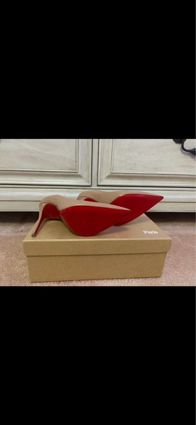 Christian Louboutin Kate 100 Patent Heels - photo 3
