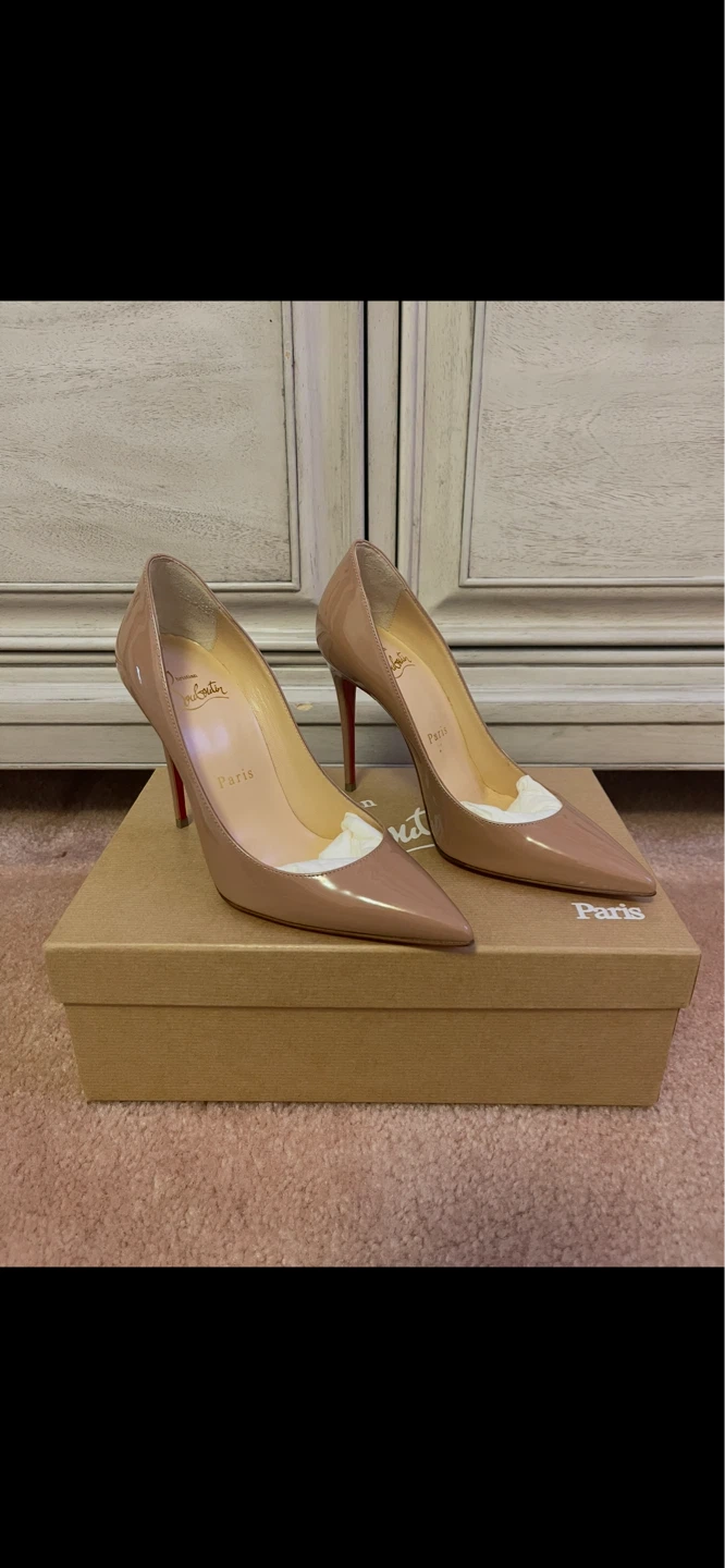 Christian Louboutin Kate 100 Patent Heels