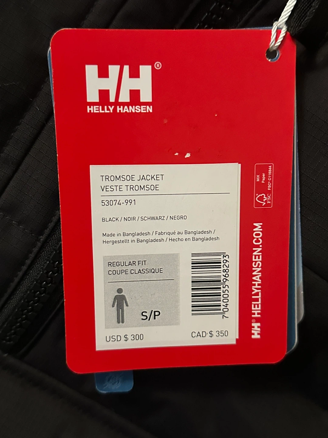 Helly Hansen Tromsoe Jacket - Black - S/P - photo 5