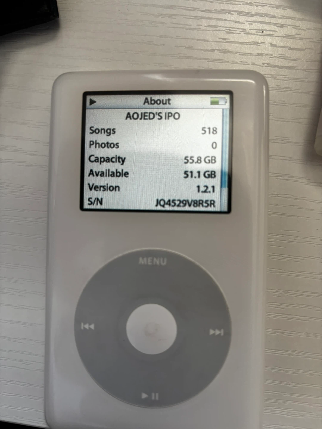 Apple iPod Classic 4th gen Photo60GB - photo 3