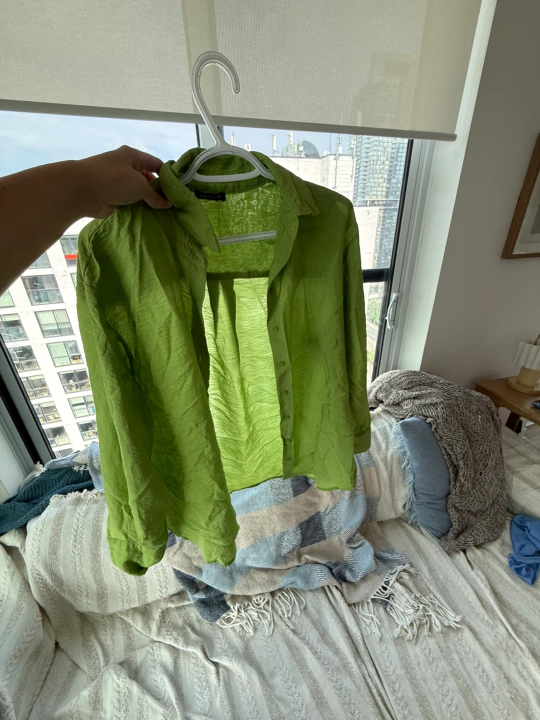 Dynamite small green top