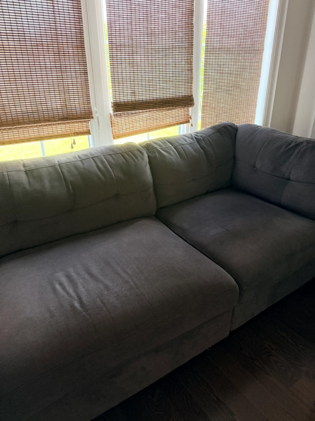 Grey Sectional Sofa - photo 2