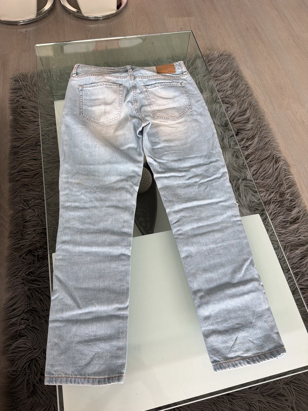 Aeropostale Light Wash Distressed Jeans - photo 2