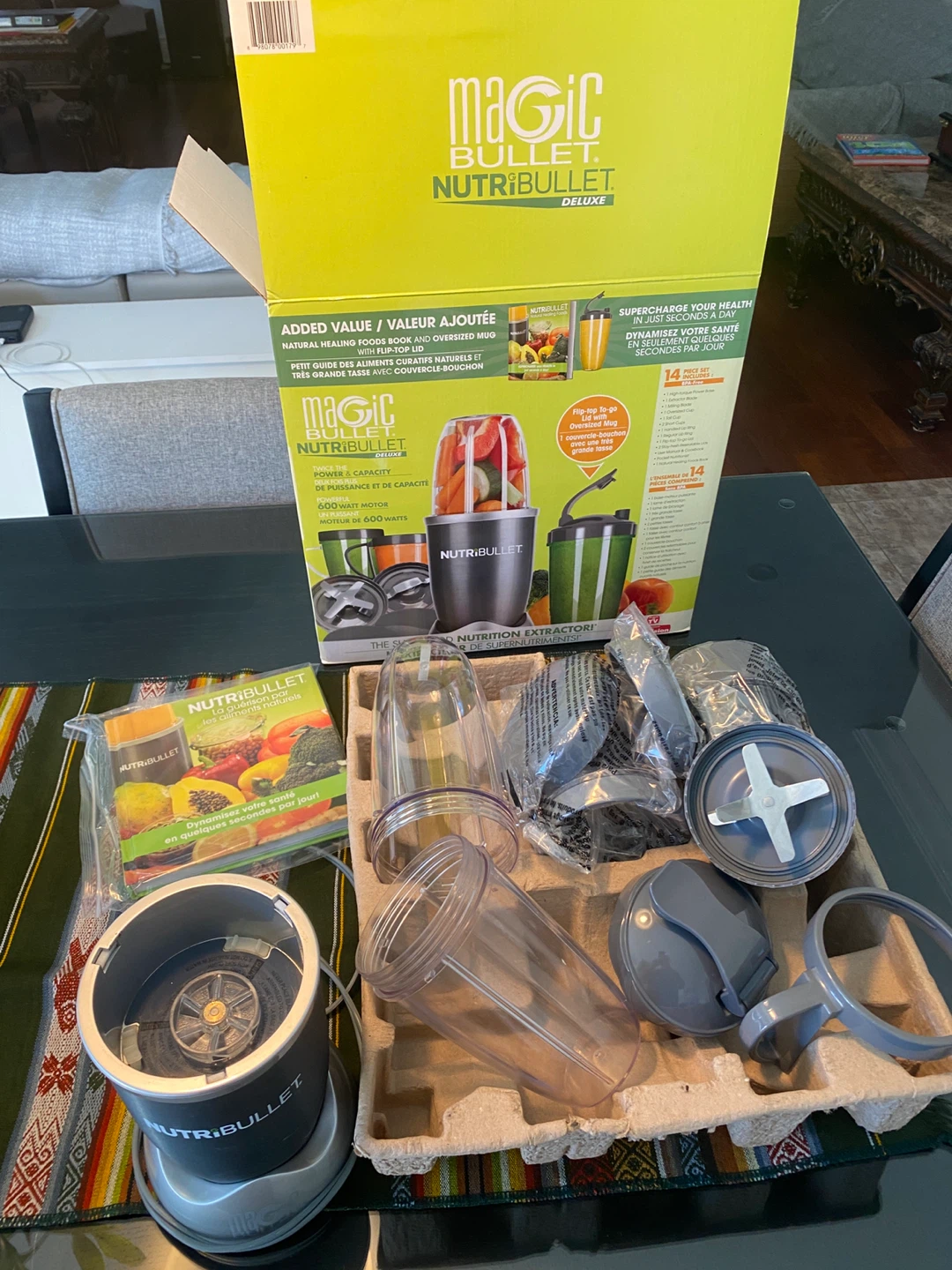 NutriBullet Magic Bullet Deluxe Blender