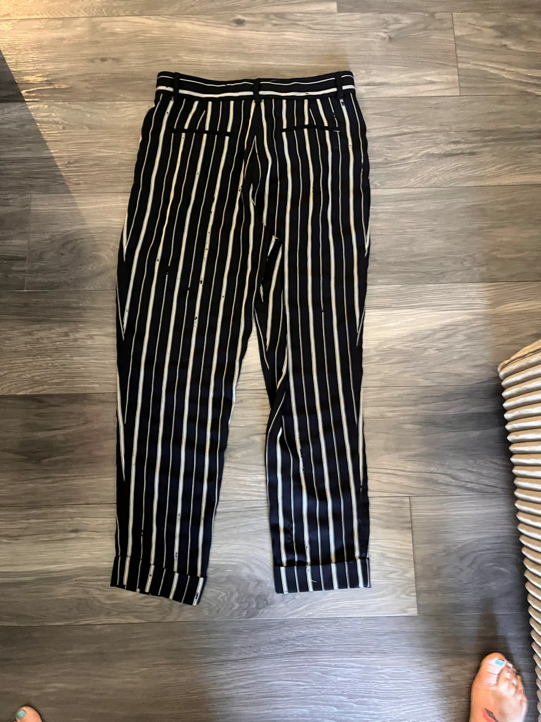 Judith & Charles Striped Trousers Size 6 - photo 2