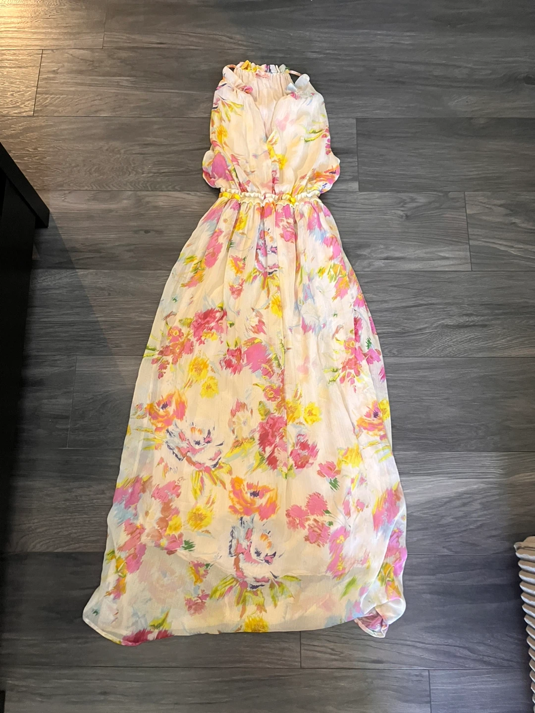 Room 34 Floral Maxi Dress Size 8