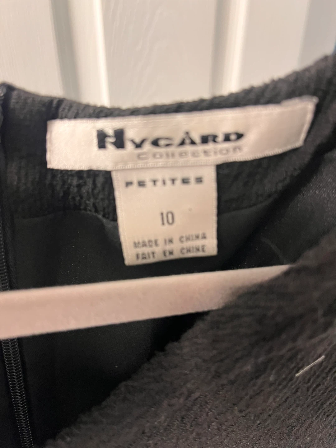 Hygard Collection Black Ribbed Mock Neck Sweater - photo 3