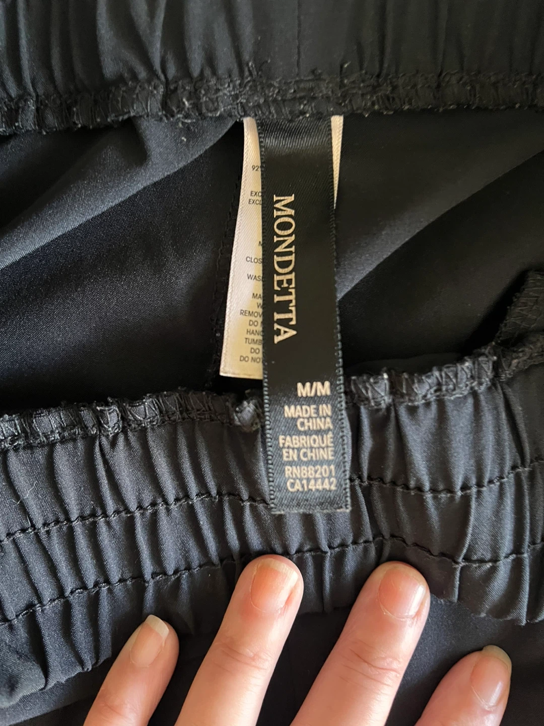 Mondetta Black Jogger Pants M/M - photo 3