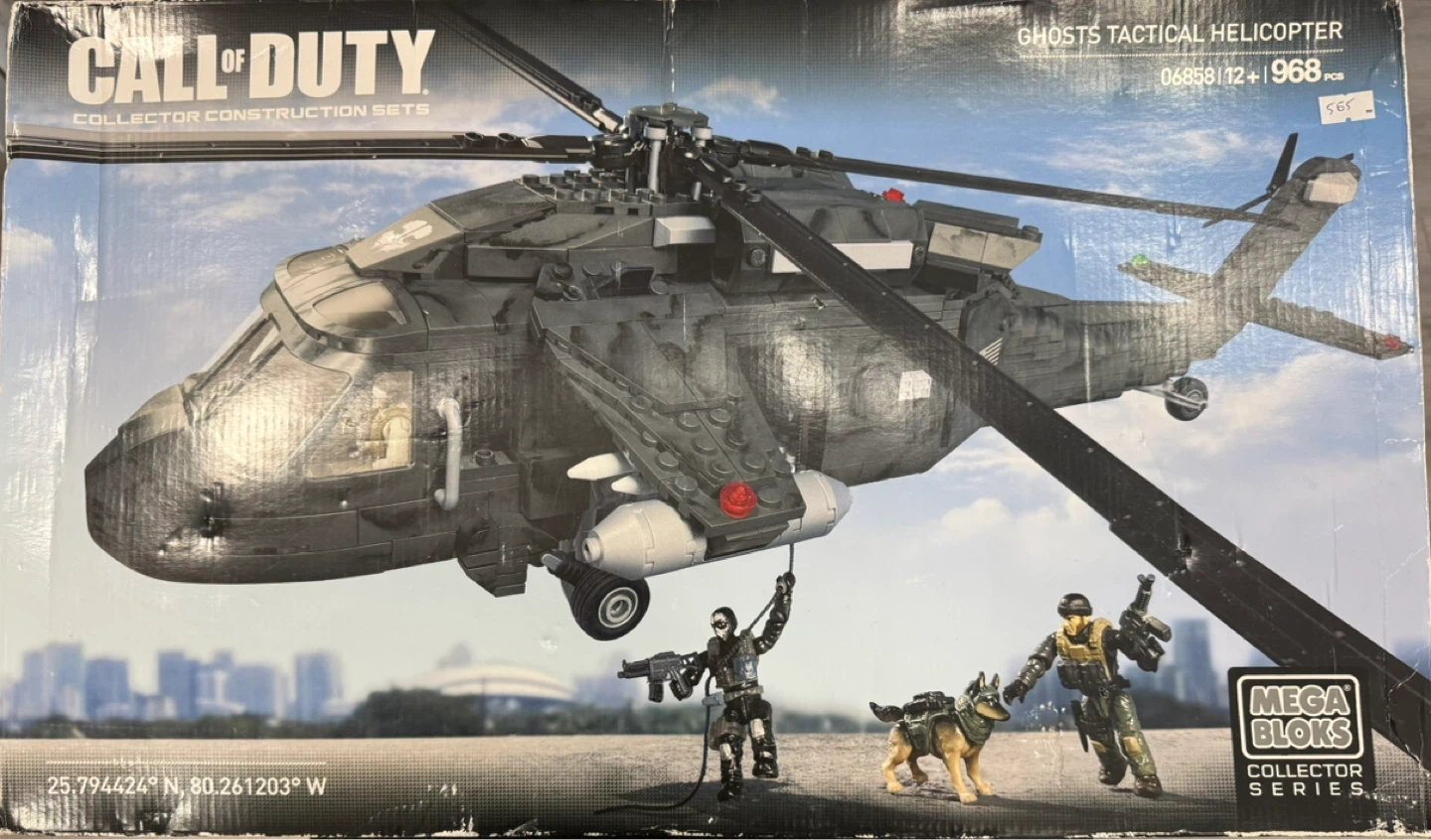 Call of Duty Mega Bloks Collector Construction Sets Helicopter