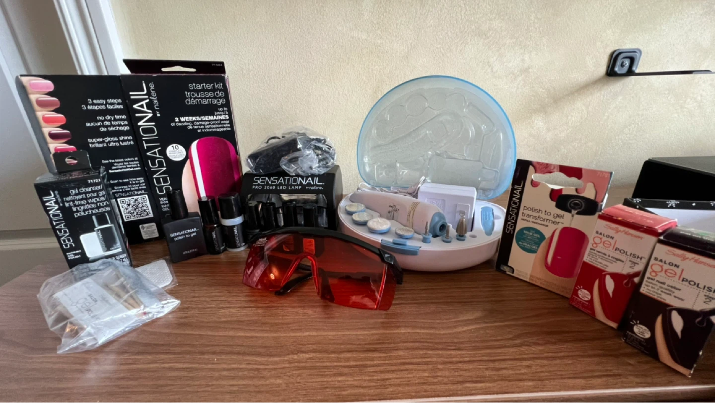Sensationail Starter Kit & LED Lamp
